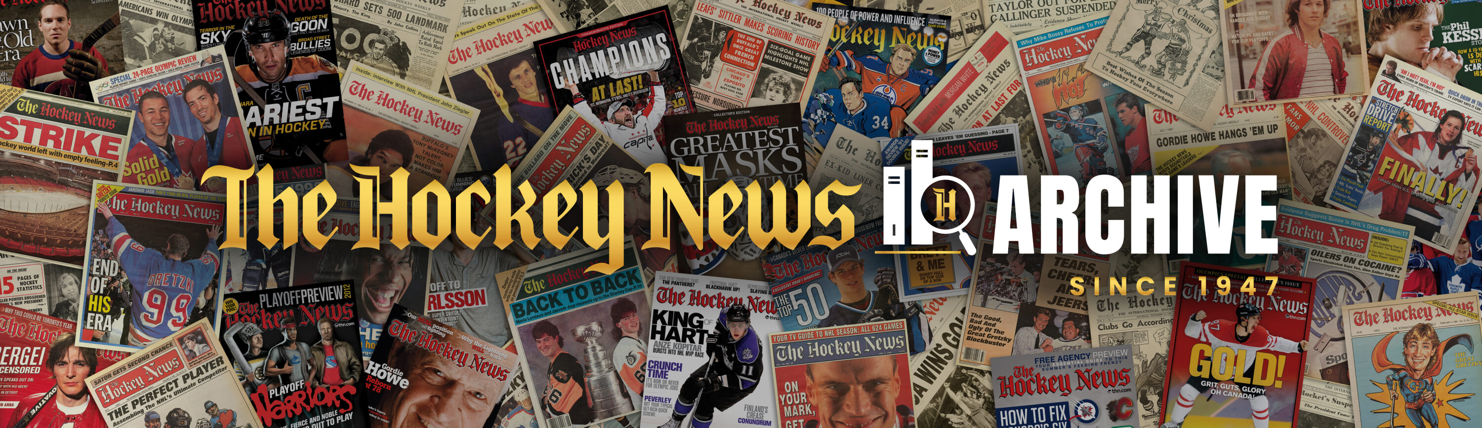 The Hockey News Archive From 1947 to Today
